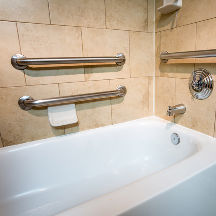 浴室用の手すり