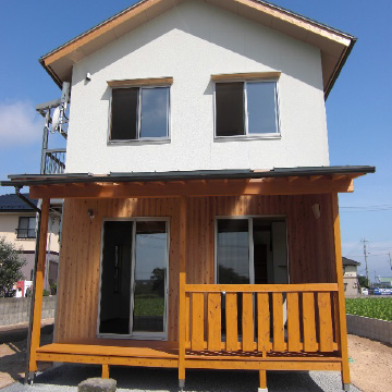 天気のいい日はデッキに座って